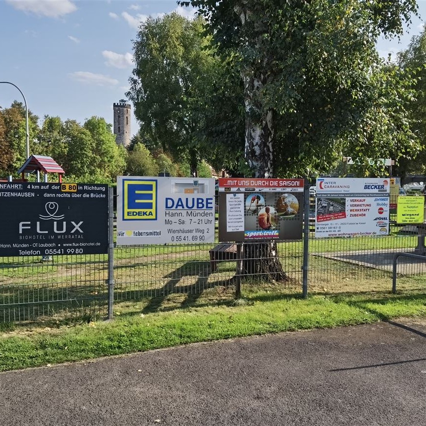 Minigolfplatz bei uns 